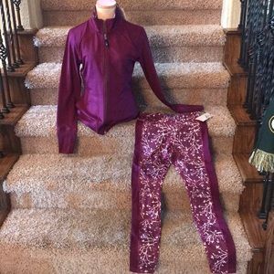 2 piece athleisure outfit.